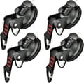 Sugpropps Camping Set - 4 Delar Sugproppskrokar Extra Starka Sugproppar Multifunktionella Sugproppar Camping för Bil, Markiser, Husbil