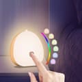 Natlampe, Natlampe, USB Silikone Statisk Lys, LED Natlampe Touch Dæmper Kvinde