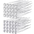40-pack Bröllopshårnålar med Strass Hårklämmor Tillbehör för Kvinnor och Flickor (Stil D)