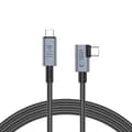 Tech-Protect UltraBoost Max L USB 4.0 Typ-C-kabel - PD240W, 1... Grå