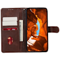 Miniatyrbild 2 av 2: Motorola Edge 50 Fusion Plånboksfodral med Magnetstängning... Brun