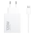 Xiaomi 120W HyperCharge Combo-väggladdare med USB-C-kabel... Vit