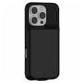 iPhone 16 Pro Backup Batteriskal - 7000mAh - Svart Svart