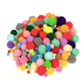 Miniatyrbilde 2 av 5: Mega Hobby-sett - Piperensere, bevegelige øyne, kuler Multicolor multifärg