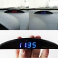 12V Digital LED Alarm Auto Elektronisk Bil Klocka Voltmeter Termometer (Fww)