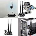 Miniatyrbillede 2 af 3: Antenne Netværksantenne WiFi Router Wifi Antenne Forlængerkabel Antenne Wifi Adapter (W)