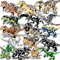 Miniatyrbild 2 av 5: Praktisk Slitstark Leopard Nyckelband Baryonyx green