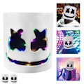 Miniatyrbillede 2 af 5: Marshmello DJ Maske Halloween Cosplay Maske - Perfekt