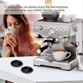 Miniatyrbillede 2 af 5: Espresso Rengøringsdisk til Espressomaskine, 4 Pakker 54 mm Espresso Backflush Disk til BES870XL, BES84