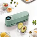 Bärbar USB-vakuumförpackare 1200mAh batteri för snacks och kök