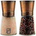 Miniatyrbillede 1 af 5: Premium Salt- og Peberkværn Sæt - Bedste Kobber Rustfrit Stål Kværn - 6 Oz