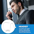 Miniatyrbild 4 av 5: MTP3100 MTP3200 MTP3250 MTP3550 Hörlurar Headset PTT Radio (W)
