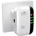 Miniatyrbillede 1 af 4: 2023 Nyeste WiFi Extender, WiFi Forstærker, Internet Forstærker - med Ethernet Port, Hurtig Installation, Trådløs Signalforstærker til Hjemmet (W)