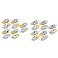 Miniatyrbillede 1 af 4: 20x G4 LED Pære 12v DC Dæmpbar Cob LED G4 Pære 1.5w 360 Graders Lysspredning Til Erstatning af 15w Halogenlampe (wa  (W)