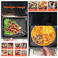 Pikkukuva 4 / 5: Ilmafriteerauskeittimen grillipannu Instant Vortex Plus 10 Quart -malliin, Instant Vortex Plus 10qt -ilmafriteerausuuniin, konepesun kestävä (W)