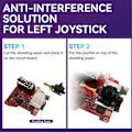 Miniatyrbilde 4 av 5: 2-pakks for ROG Ally Joystick-utskifting Hall Joystick for ROG Ally Gaming Handheld Reparasjonstilbehør {FW}