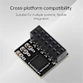 Miniatyrbillede 5 af 5: TPM 2.0 SPI Parallel Krypteringssikkerhedsmodul 14 Pin SPI Fjernkort Krypteringssikkerhedskort (W)