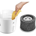 Miniatyrbillede 3 af 5: Grå Fy2402 30 Luftfugter Udskiftningsfilter Hu4816 (W)