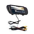 Miniatyrbillede 3 af 4: Bakspejlsmonitor 7 tommer LCD-skærm Backup Kamera Monitor til Bakspejlskamera [FW]