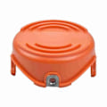 Miniatyrbillede 2 af 3: Spoleafdækning til plæneklipper, trimmer spoleafdækning til BLACK + DECKER GL7033 GL8033 GL9035 Lever græstrimmer 90583594 (W)