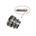 Miniatyrbild 2 av 5: Fw  För V6 V7 V8 V10 V11 Dammsugare Mjuk Rulle Rengöringshuvud Skal För 20w/30w Motor Snap Motor gray