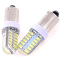Pikkukuva 5 / 5: 2kpl Ba9s T11 T4w 3014 24smd 12v Led Auton Sivuvilkku Polttimot Sisävalot Valkoinen (W)