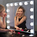 Miniatyrbillede 1 af 3: LED Hollywood Makeup Spejllampe Dæmpbar LED Lys (14 Lys) (W)