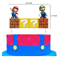 Miniatyrbilde 3 av 5: Super Mario Barnebursdag Ballongbue Gratulerer med dagen