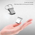 Miniatyrbillede 3 af 5: 2TB U-disk hukommelseskort USB3.0 Flashdrev Mini bil ekstern lagerhukommelse bærbar sølv