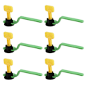 Miniatyrbillede 3 af 5: 45 STK. Keramisk Nivelleringssæt Gulvflise Nivelleringssystem Clips Afstandsstykker til Fliselægning Vægfiksering Const (W)