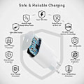 Miniatyrbild 5 av 5: iPhone Snabbladdare USB-C - 20W PD Snabbladdare med 2m USB-C till Lightning-kabel, kompatibel med iPhone 14 [fw]
