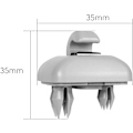 Miniatyrbillede 5 af 5: 2 stk. Indvendig solskærmskrogbeslag til Audi A1 A3 A4 A5 Q3 Q5 (8E0 857 562) A7 B6 B7 B8 S4 S5 Solskærmholder Bilinteriørdele Grå