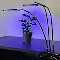 Miniatyrbillede 3 af 5: Justerbar vækstlampe - LED, Timer sort (W)