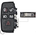 Miniatyrbilde 4 av 4: Knapper Fjernkontroll Nøkkelhus For Land Rover Range R0ver Sport Lr4 Evoque Side Med Ord (W)