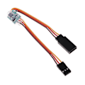 Miniatyrbilde 5 av 5: 2 stk RC Servo Signal Reverser Rotasjons Inverter for JR Futaba Fly