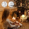 Miniatyrbillede 5 af 5: Mini Feta Bjørn Bordlampe, Kreativ Natlampe til Soveværelse (Lille, 1 Stykke) (W)