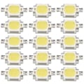 Pikkukuva 1 / 5: 20 KPL 10W LED Puhtaan Valkoinen Suuritehoinen 1100LM LED-lamppu SMD-siruvalo DC 9-12V jn (W)
