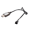 Miniatyrbillede 3 af 5: 6.4v/7.4v Oplader Li-ion Batteri Sm-3p Rc Legetøj Fjernbetjening Legetøj Sm-3p Positiv Bærbar Usb Oplader Zy 7.4V