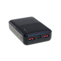 Miniatyrbillede 1 af 3: Powerbank 10000mAh med 2xUSB og 1xUSB-C