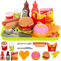 Miniatyrbillede 1 af 5: Legetøjssæt til børn - Fastfood (W)