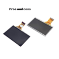 Miniatyrbilde 5 av 5: Erstatnings LCD-skjerm for Canon HF100 HF200 HG10 (W)