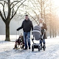 Miniatyrbillede 5 af 5: Par Stroller Handsker, Varme Handsker til Barnevognshåndvarmere
