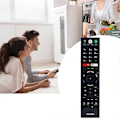 Miniatyrbillede 4 af 5: Erstatnings RMF-TX200E Stemmefjernbetjening til Sony TV Også RMT-TX200E RMF-TX300E RMT-TX200A RMF-TX201E (W)