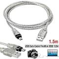 Miniatyrbild 4 av 5: Kompatibel Mini DV MiniDV USB-datakabel FireWire IEEE 1394 HDV-videokamera för redigering på PC