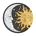 Miniatyrbillede 1 af 5: PopSockets Sol og Måne Aftagelig Grip med Standfunktion 20