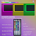 Miniatyrbilde 3 av 5: 20m LED-lys med Bluetooth RGB-funksjon – LED-lyslenker og tapelys