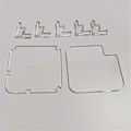 Pikkukuva 2 / 5: Mac M4 -jalustan lisätarvikkeet, kirkas akryylinen pöytäteline sopii Mac Mini M4/M4 Pro -kiinnitykseen Cooli (L)