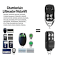Miniatyrbillede 3 af 4: Liftmaster Chamberlain 94335e Fjernbetjening 433.92mhz Garageportåbner Sender [fw} Style 3 with logo