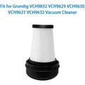 Miniatyrbild 2 av 4: Grundig VCH9832 VCH9629 VCH9630 Dammsugarfilter 3-pack