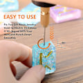 Miniatyrbilde 3 av 5: Liten USB-dreiebenk Håndholdt Mikro USB-dreiebenk med 10 stk. Bits og L-pinner for DC 5V [fw}